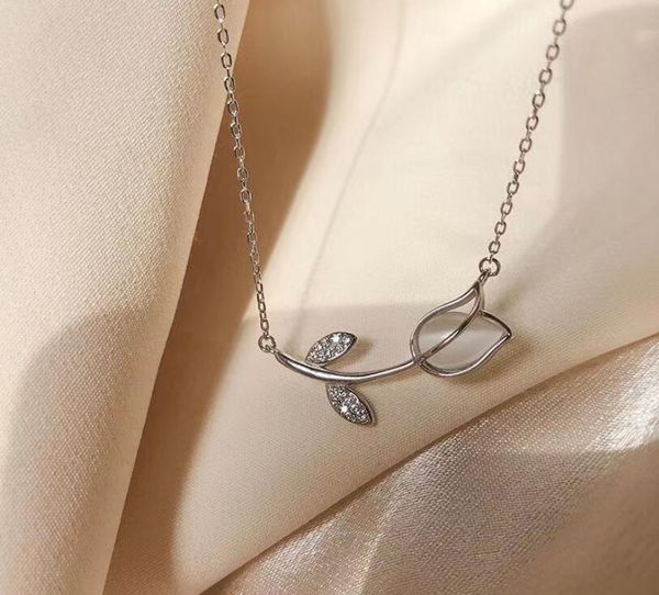 fashion necklace opal tulip rabbit pendant necklace luxury beautiful necklace for women jewelry accessories gift, Silver
fashion necklace opal tulip rabbit pendant necklace luxury beautiful necklace for women jewelry accessories gift, Silver