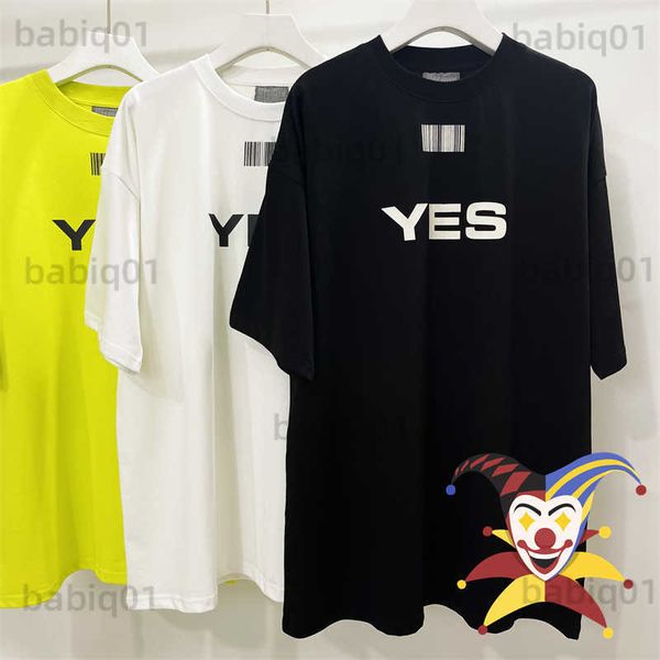 men's t-shirts 2023ss vetements t-shirt men women 1 1 oversized yes letter printing t shirt summer style vtm t230321, White;black
men's t-shirts 2023ss vetements t-shirt men women 1 1 oversized yes letter printing t shirt summer style vtm t230321, White;black