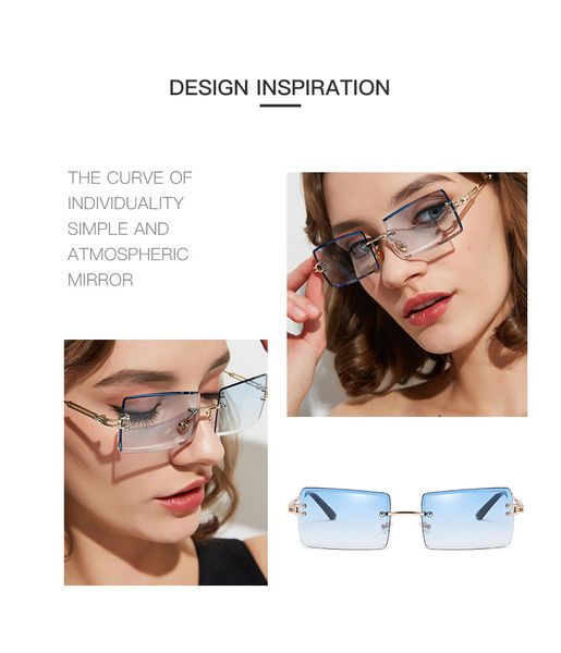 new fashion eyewear outdoor sunglasses trimmed sunglasses gradient multicolor borderless sunglasses women's fashion street p sunglasses, White;black
new fashion eyewear outdoor sunglasses trimmed sunglasses gradient multicolor borderless sunglasses women's fashion street p sunglasses, White;black
