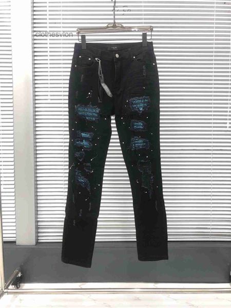 designer jeans jean y style limited hole ironing blue red diamond splash black brand elastic slim fit
designer jeans jean y style limited hole ironing blue red diamond splash black brand elastic slim fit