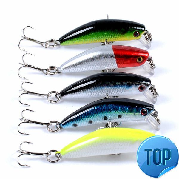 1 pcs 4.5cm2.8g fishing lure quality minnow lure 3d eyes plastic hard bait pesca artificial jig wobblers crank bait fishing bait
1 pcs 4.5cm2.8g fishing lure quality minnow lure 3d eyes plastic hard bait pesca artificial jig wobblers crank bait fishing bait