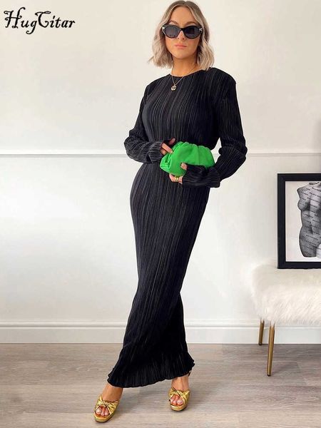 party dresses hugcitar women elegant ribbed solid o neck long sleeve maxi prom dress 2022 fall bodycon evening birthday y2k robe y2303, White;black
party dresses hugcitar women elegant ribbed solid o neck long sleeve maxi prom dress 2022 fall bodycon evening birthday y2k robe y2303, White;black