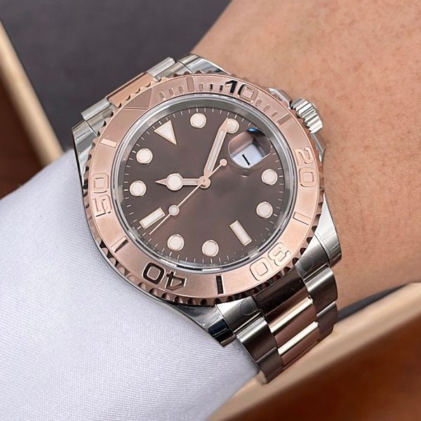 mens watches designer 40mm automatic date watch 904L stainless steel strap sapphire mirror Montre De Luxe Gold yacht watches oyster watches for men Wristwatches, Waterproof
mens watches designer 40mm automatic date watch 904L stainless steel strap sapphire mirror Montre De Luxe Gold yacht watches oyster watches for men Wristwatches, Waterproof