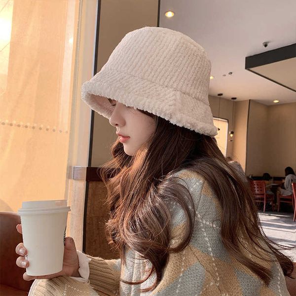 wide brim hats 2021 new hats for women autumn winter bucket hats lamb plush soft warm fisherman hat panama casual caps lady outdoor thick ha, Blue;gray
wide brim hats 2021 new hats for women autumn winter bucket hats lamb plush soft warm fisherman hat panama casual caps lady outdoor thick ha, Blue;gray