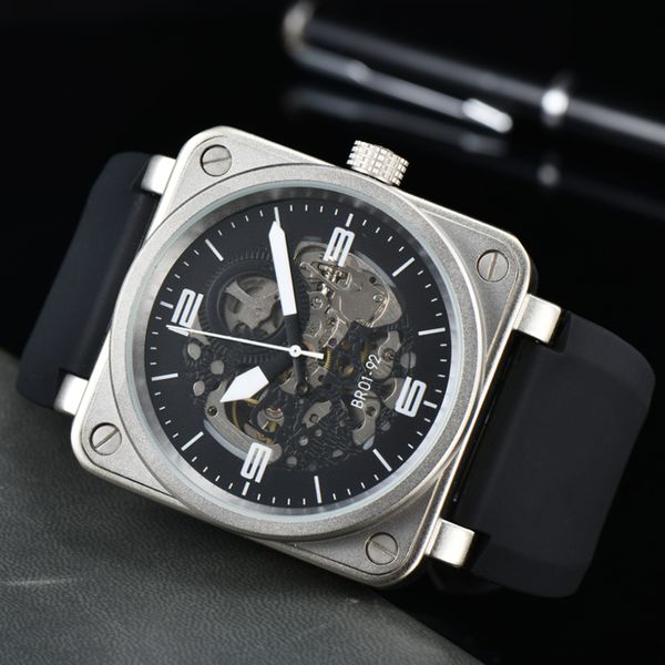 aaa model sport rubber watchband machinery bell luxury multifunction watch business stainless steel man ross wristwatch, Slivery;brown
aaa model sport rubber watchband machinery bell luxury multifunction watch business stainless steel man ross wristwatch, Slivery;brown