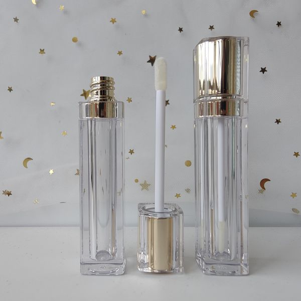 100pcs 8ml acrylic refillable lip gloss tube double wall square gold silver empty lip balm oil bottle diy container
100pcs 8ml acrylic refillable lip gloss tube double wall square gold silver empty lip balm oil bottle diy container