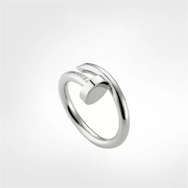with box mens nail ring band diamonds designer luxury women rings jewelry couple lover finger circle rings good gift never fade no197y, Silver
with box mens nail ring band diamonds designer luxury women rings jewelry couple lover finger circle rings good gift never fade no197y, Silver