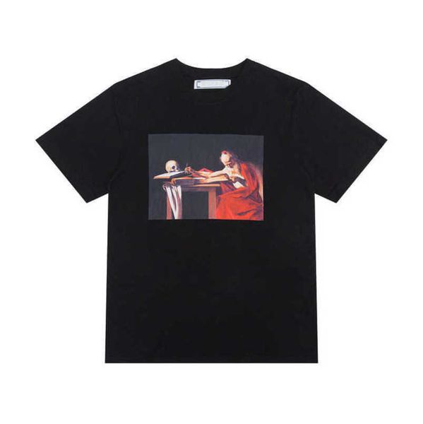 offs summer luxury mens t shirt religious oil paint women brand t-shirts back arrow x tshirt hip hop loose tees t-shirt short sleeve couple, White;black
offs summer luxury mens t shirt religious oil paint women brand t-shirts back arrow x tshirt hip hop loose tees t-shirt short sleeve couple, White;black