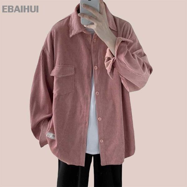 men's casual shirts ebaihui men's cotton pink shirt corduroy long sleeve lapel shirts pocket solid loose daily corduroy men shirt, White;black
men's casual shirts ebaihui men's cotton pink shirt corduroy long sleeve lapel shirts pocket solid loose daily corduroy men shirt, White;black
