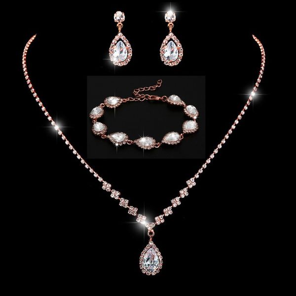 bracelet bracelet suit inlaid zircon rhinestone crystal earring non fading twinkle bridal neklace chain adjeustable length necklace women we, Silver
bracelet bracelet suit inlaid zircon rhinestone crystal earring non fading twinkle bridal neklace chain adjeustable length necklace women we, Silver