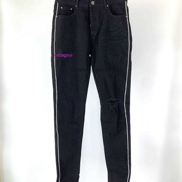 designer jeans for mens new with diamond on the side slim knees holes casual black jeans trendy men, Blue
designer jeans for mens new with diamond on the side slim knees holes casual black jeans trendy men, Blue