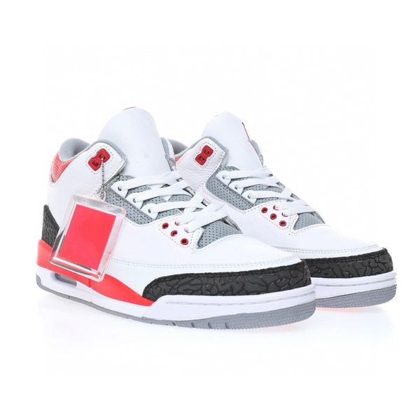 basketball designer shoes jumpman 3 retro fire red white neutral grey black men casual lifestyle shoes with original box
basketball designer shoes jumpman 3 retro fire red white neutral grey black men casual lifestyle shoes with original box