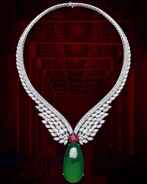 14k white gold lab emerald diamond jewelry set party wedding earrings necklace for women bridal engagement anniversary jewelry, Slivery;golden
14k white gold lab emerald diamond jewelry set party wedding earrings necklace for women bridal engagement anniversary jewelry, Slivery;golden
