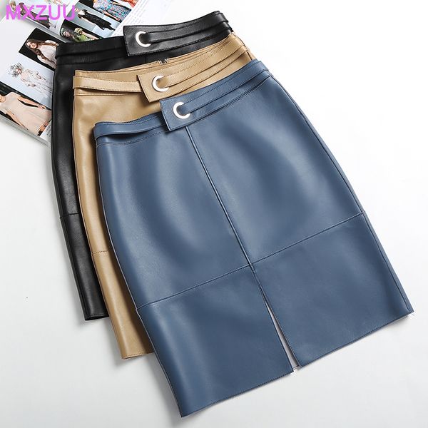 skirts jupe longue femme ete women genuine leather faldas coreanas ol ladies sheepskin wrap hip blue/khaki one-step skirts show thin 230322, Black
skirts jupe longue femme ete women genuine leather faldas coreanas ol ladies sheepskin wrap hip blue/khaki one-step skirts show thin 230322, Black