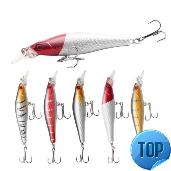 1pcs 8.8cm 8.5g fishing lure quality minnow lure 3d eyes plastic hard bait pesca artificial jig wobblers crank bait fishing bait
1pcs 8.8cm 8.5g fishing lure quality minnow lure 3d eyes plastic hard bait pesca artificial jig wobblers crank bait fishing bait
