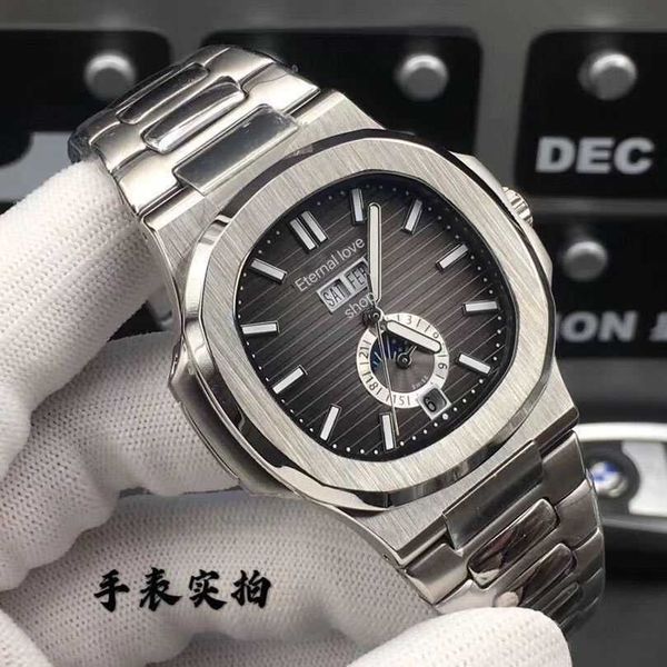 nautilus men mechanical women watch square business luxury petaks philipees fashion classic moon phase men's multifunctional fully auto, Slivery;black
nautilus men mechanical women watch square business luxury petaks philipees fashion classic moon phase men's multifunctional fully auto, Slivery;black