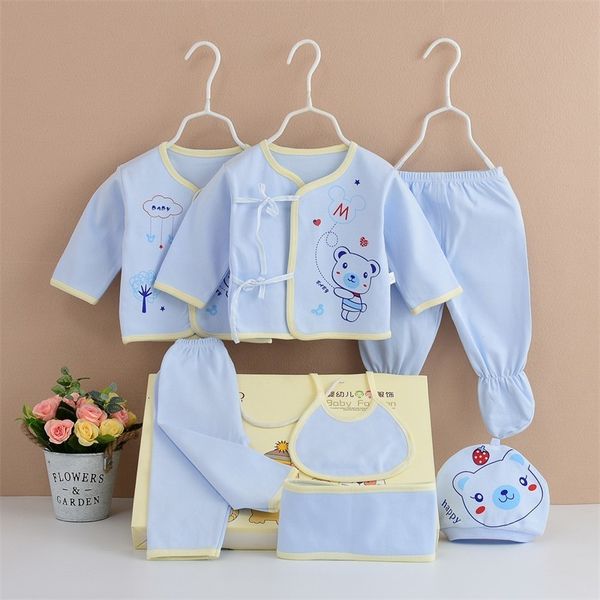 clothing sets 7 pcs set born clothes suits 100% cotton for baby girls boys clothing sets autumn spring summer toddler set bibs hat no box 23, White
clothing sets 7 pcs set born clothes suits 100% cotton for baby girls boys clothing sets autumn spring summer toddler set bibs hat no box 23, White