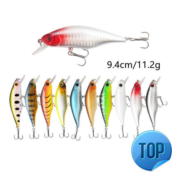 1pcs minnow fishing lures 3d eyes floating laser aritificial fising wobblers crankfish bait plastic baits pesca isca 9.4cm 11.2g
1pcs minnow fishing lures 3d eyes floating laser aritificial fising wobblers crankfish bait plastic baits pesca isca 9.4cm 11.2g