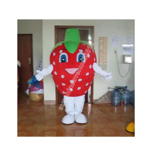 new strawberry mascot costume cartoon anime theme character carnival adults size christmas birthday party outdoor outfit suit, Red;yellow
new strawberry mascot costume cartoon anime theme character carnival adults size christmas birthday party outdoor outfit suit, Red;yellow