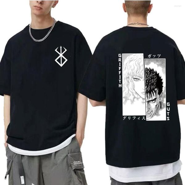 men's t shirts 2023 men women t-shirt anime guts griffith shirt harajuku funny berserk print clothes hip hop tees summer, White;black
men's t shirts 2023 men women t-shirt anime guts griffith shirt harajuku funny berserk print clothes hip hop tees summer, White;black