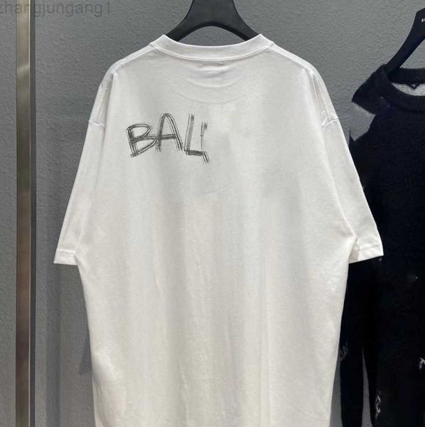 designer balencigas women t shirt paris classic front and back scrawled cotton round neck short sleeve loose large men's purple taro in, White;black
designer balencigas women t shirt paris classic front and back scrawled cotton round neck short sleeve loose large men's purple taro in, White;black