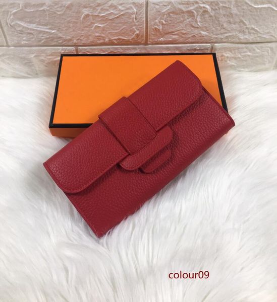 10a luxury designer handbag new fashion clutch bags genuine leather lady light luxury wallet simple student big brand long high-grade card b, Red;black
10a luxury designer handbag new fashion clutch bags genuine leather lady light luxury wallet simple student big brand long high-grade card b, Red;black