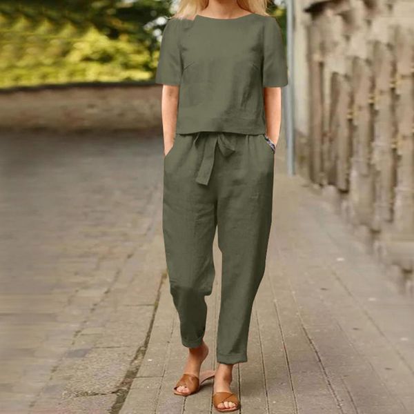 women's pants summer matching set 1 tshirt solid color laceup crew neck bowknot outfit streetwear female clothes 230322, Black;white
women's pants summer matching set 1 tshirt solid color laceup crew neck bowknot outfit streetwear female clothes 230322, Black;white