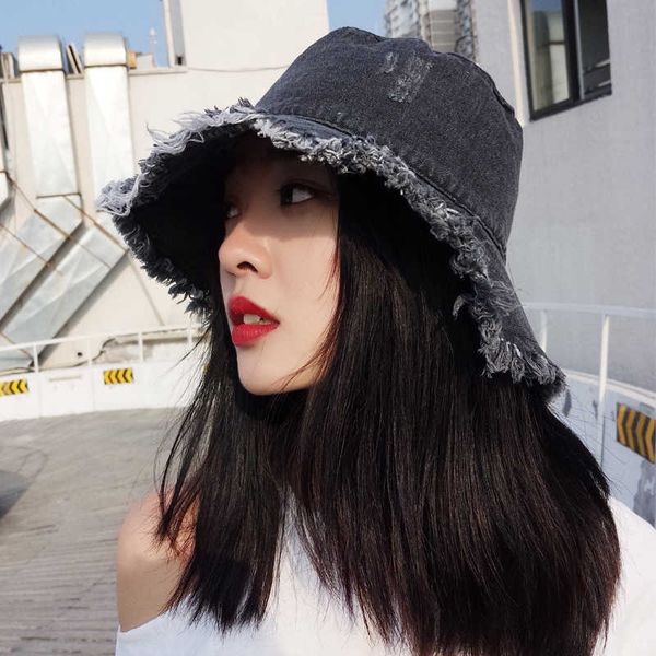 wide brim hats new summer tassel washed denim bucket hats fashion for women wide brim foldable panama cap outdoor beach fisherman's hat, Blue;gray
wide brim hats new summer tassel washed denim bucket hats fashion for women wide brim foldable panama cap outdoor beach fisherman's hat, Blue;gray