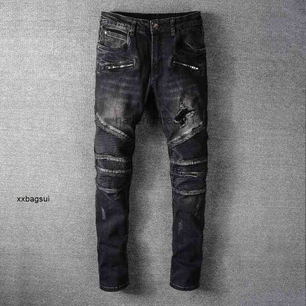 mens jeans designer european and american autumn winter black gray knee patching threediional patch youth personalized slim motorcycle, Blue
mens jeans designer european and american autumn winter black gray knee patching threediional patch youth personalized slim motorcycle, Blue
