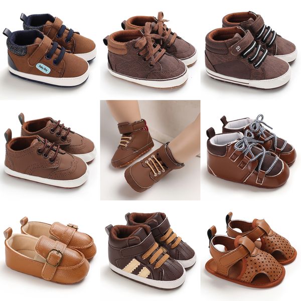 first walkers born baby shoes brown themed multicolor boys and girls casual sneakers soft sole nonslip toddler 230322
first walkers born baby shoes brown themed multicolor boys and girls casual sneakers soft sole nonslip toddler 230322