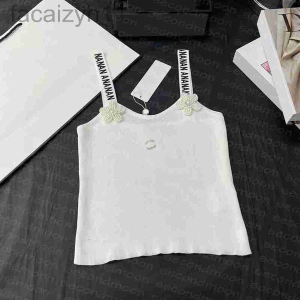 designer pearl flower sling vest women breathable tank summer casual t shirts rhinestone letter designer ien6, White
designer pearl flower sling vest women breathable tank summer casual t shirts rhinestone letter designer ien6, White