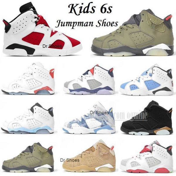 2023 university blue kids baketball shoes carmine dmp red oreo black infrared jumpman 6 6s designer big boys girls toddler sneakers children, Black;white
2023 university blue kids baketball shoes carmine dmp red oreo black infrared jumpman 6 6s designer big boys girls toddler sneakers children, Black;white