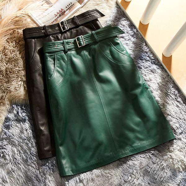 skirts genuine leather skirts for women spring autumn high waist skirt korean style sheepskin skirts clothes streetwear jupe femme 230322, Black
skirts genuine leather skirts for women spring autumn high waist skirt korean style sheepskin skirts clothes streetwear jupe femme 230322, Black