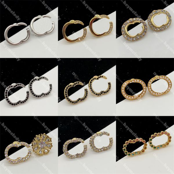 classic diamond letter studs earring pearl crystal earrings jewelry for women colored rhinestone designer eardrops, Golden;silver
classic diamond letter studs earring pearl crystal earrings jewelry for women colored rhinestone designer eardrops, Golden;silver