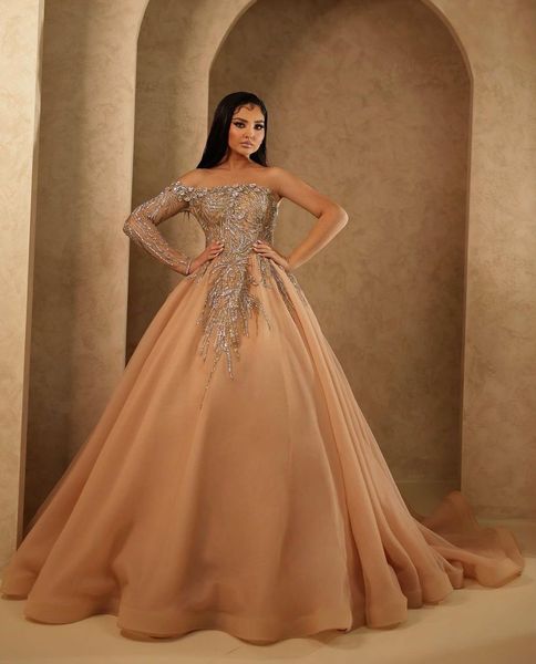 champagne ball gown evening dresses one long sleeve bateau beaded appliques sequins diamodns ruffles floor length prom dress formal gown plu, Black;red
champagne ball gown evening dresses one long sleeve bateau beaded appliques sequins diamodns ruffles floor length prom dress formal gown plu, Black;red