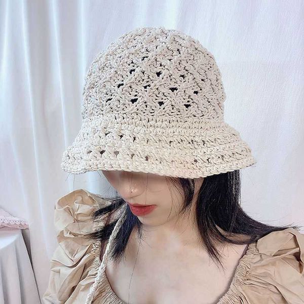 wide brim hats retro literary and elegant handmade crochet straps cotton fisherman hat korean version hollow bucket hat sunscreen crochet ha, Blue;gray
wide brim hats retro literary and elegant handmade crochet straps cotton fisherman hat korean version hollow bucket hat sunscreen crochet ha, Blue;gray
