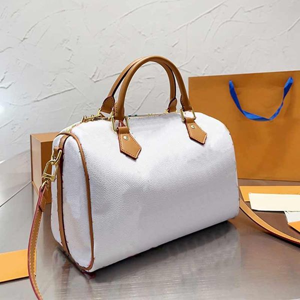 30cm speedy handbag purse crossbody bags genuine leather colorful letters removable long strap gold hardware women 5a quality shoulder bag
30cm speedy handbag purse crossbody bags genuine leather colorful letters removable long strap gold hardware women 5a quality shoulder bag