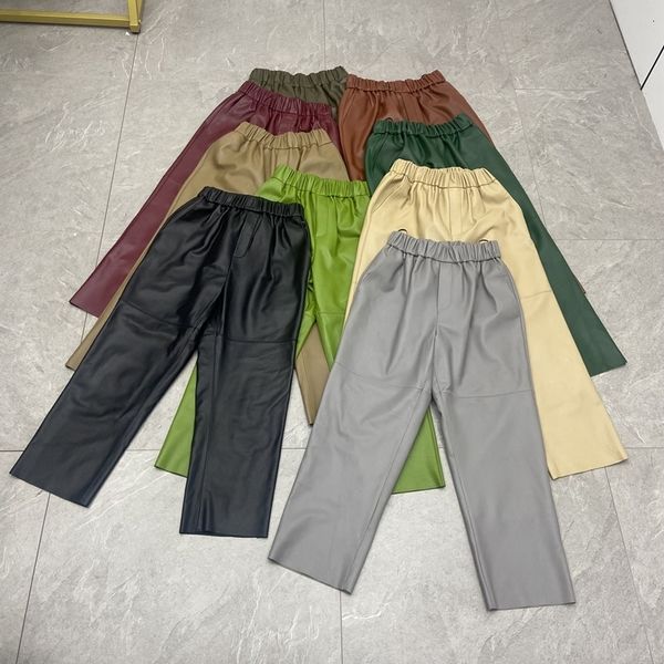 women's pants 's trousers 100 natural sheepskin genuine leather fashion female anklelength design a real slim h127 230322, Black;white
women's pants 's trousers 100 natural sheepskin genuine leather fashion female anklelength design a real slim h127 230322, Black;white