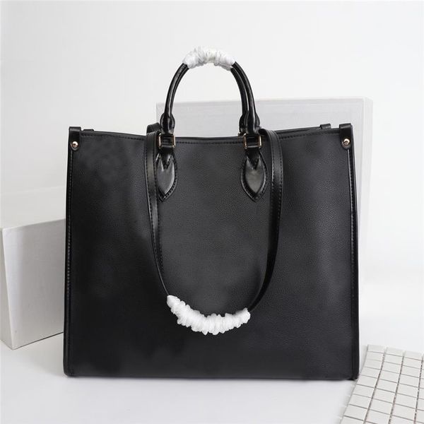 new shopping bag full leather embossing tote tote bag handbag women bags shoulder bag204v