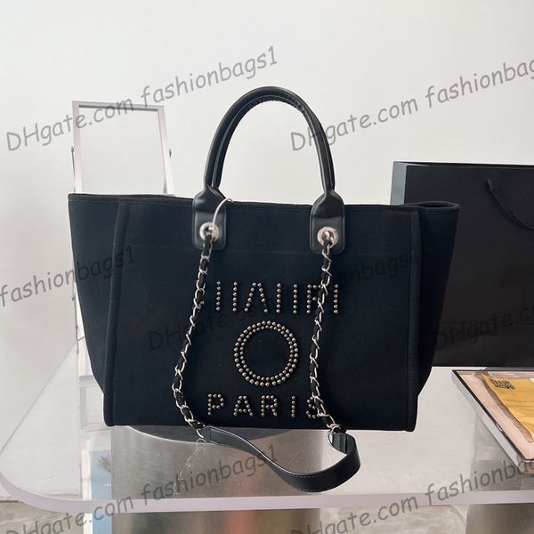 womens pearls embroidery beach shopping bags canvas large capacity handle totes deauville chain cartable clutch 6 colors luxury designer han
womens pearls embroidery beach shopping bags canvas large capacity handle totes deauville chain cartable clutch 6 colors luxury designer han
