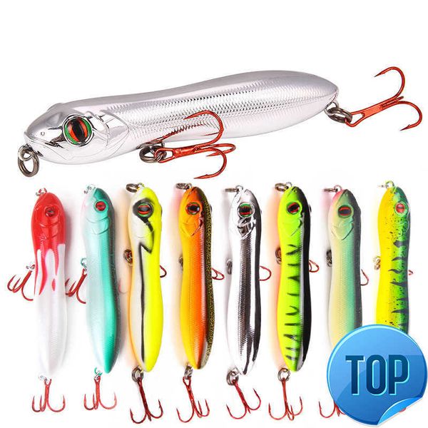 1 pcs snake head pencil fishing lure artificial hard crank bait wobblers swim bait minnow fish lures 100mm 15.6g
1 pcs snake head pencil fishing lure artificial hard crank bait wobblers swim bait minnow fish lures 100mm 15.6g
