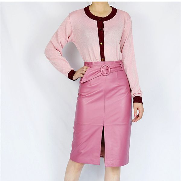 skirts autumn high waist big ring lace genuine sheepskin leather skirt mid-length skirt women's fashion leather skirt 230322, Black
skirts autumn high waist big ring lace genuine sheepskin leather skirt mid-length skirt women's fashion leather skirt 230322, Black