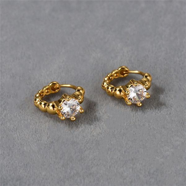 mini korean style stud round beads with diamond earrings for women niche design gold cool fashion jewelry accessories, Golden;silver
mini korean style stud round beads with diamond earrings for women niche design gold cool fashion jewelry accessories, Golden;silver