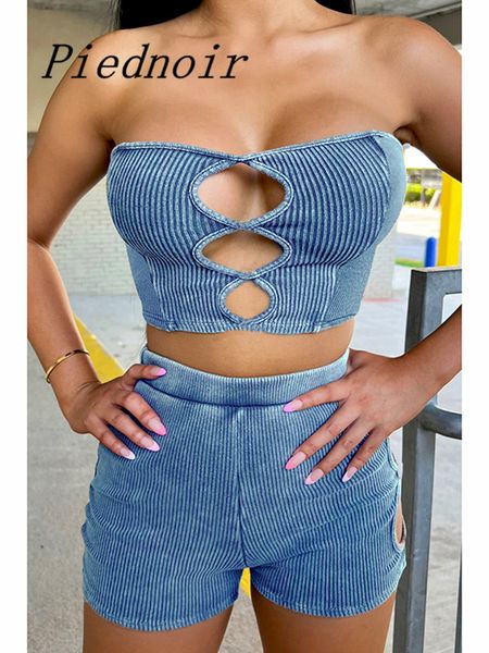 women's two piece pants piednoir ribbed blue set women summer outfits strapless cut out backless corset crop and high waist bodycon sho, White
women's two piece pants piednoir ribbed blue set women summer outfits strapless cut out backless corset crop and high waist bodycon sho, White