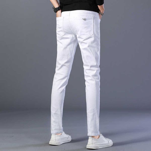 jeans white men's korean version slim fit international high-end brand men's light luxury casual pants, Blue
jeans white men's korean version slim fit international high-end brand men's light luxury casual pants, Blue