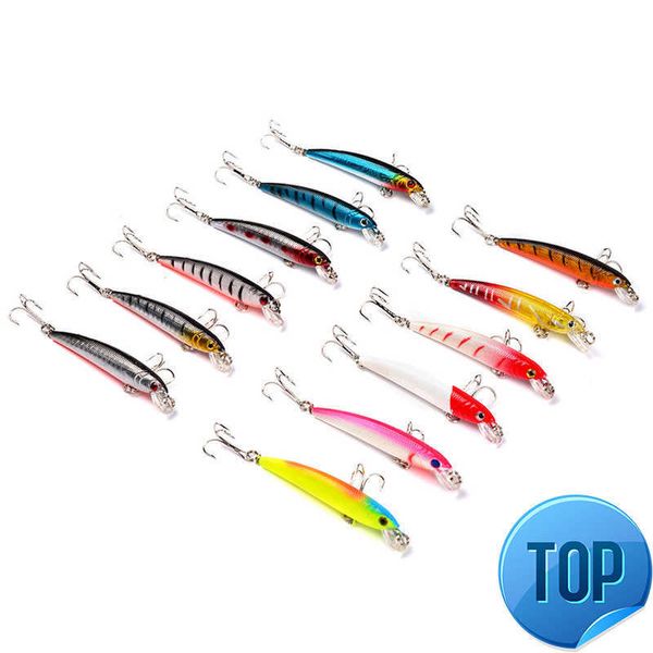 1pcs fishing lure 7.5cm 5.6g swimfish bait minnow wobblers fishing tackle 10 colors crank bait hard artificial bait
1pcs fishing lure 7.5cm 5.6g swimfish bait minnow wobblers fishing tackle 10 colors crank bait hard artificial bait