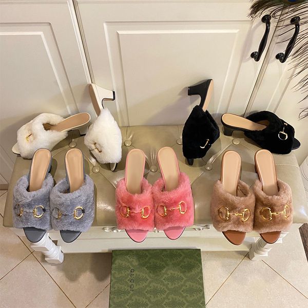designer fuzzy slippers fur princetown mules flats women loafers genuine leather sandals casual shoes metal chain shoe womens lace velvet sl, Black
designer fuzzy slippers fur princetown mules flats women loafers genuine leather sandals casual shoes metal chain shoe womens lace velvet sl, Black