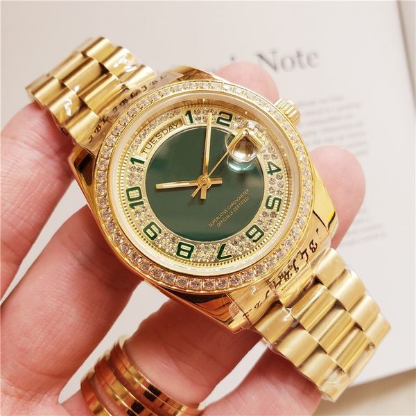 fashion womens watches 36mm imported stainless steel quartz ladies elegant noble gold diamond table 50 meters waterproof designer watches, Slivery;golden
fashion womens watches 36mm imported stainless steel quartz ladies elegant noble gold diamond table 50 meters waterproof designer watches, Slivery;golden