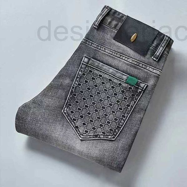 men's jeans designer fashion luxury slim elastic bee brand business pants trousers classic style male denim leisure trousers big yards, Blue
men's jeans designer fashion luxury slim elastic bee brand business pants trousers classic style male denim leisure trousers big yards, Blue