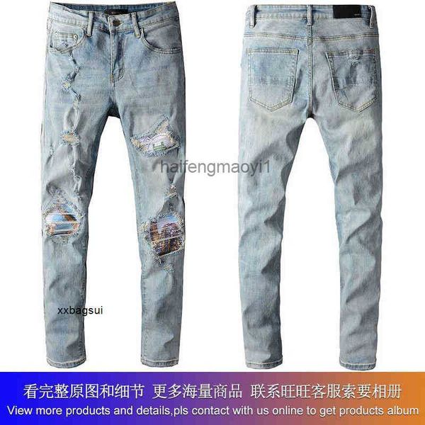mens jeans new us casual hip hop high street worn-out wash splash ink color painting slim fitting jeans man #668, Blue
mens jeans new us casual hip hop high street worn-out wash splash ink color painting slim fitting jeans man #668, Blue